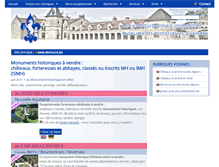 Tablet Screenshot of monument-historique.biz